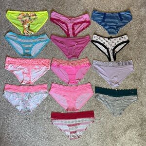 13 pair size medium underwear